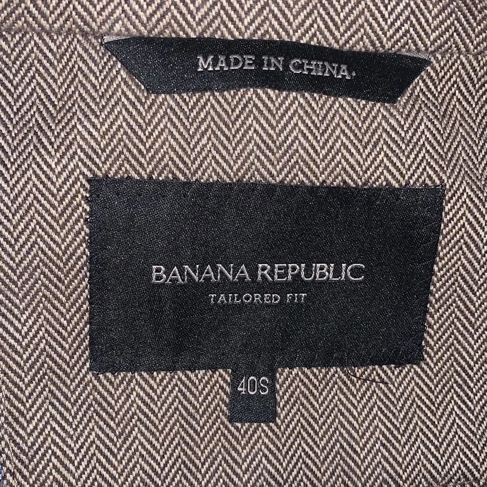 Banana Republic Two Button Cotton Sport Coat